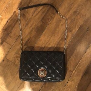 Kate Spade Black Padded Leather Purse